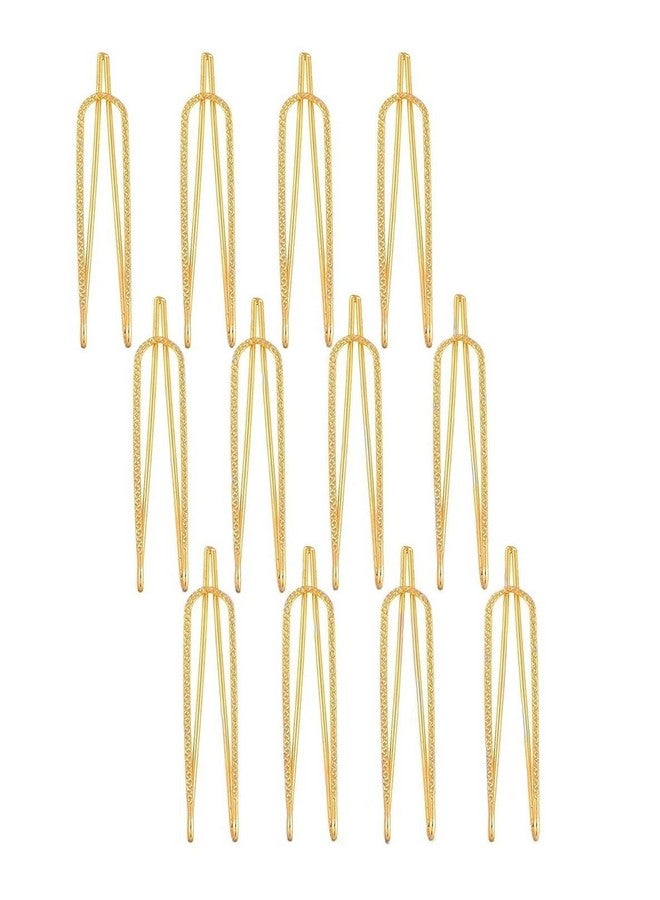 VAMA Saree pin Waist pleats Pallu Sarees clip Brooch holding Heavy saree Gold Safety pin for Women (saree pin for waist pleats) - Image 1