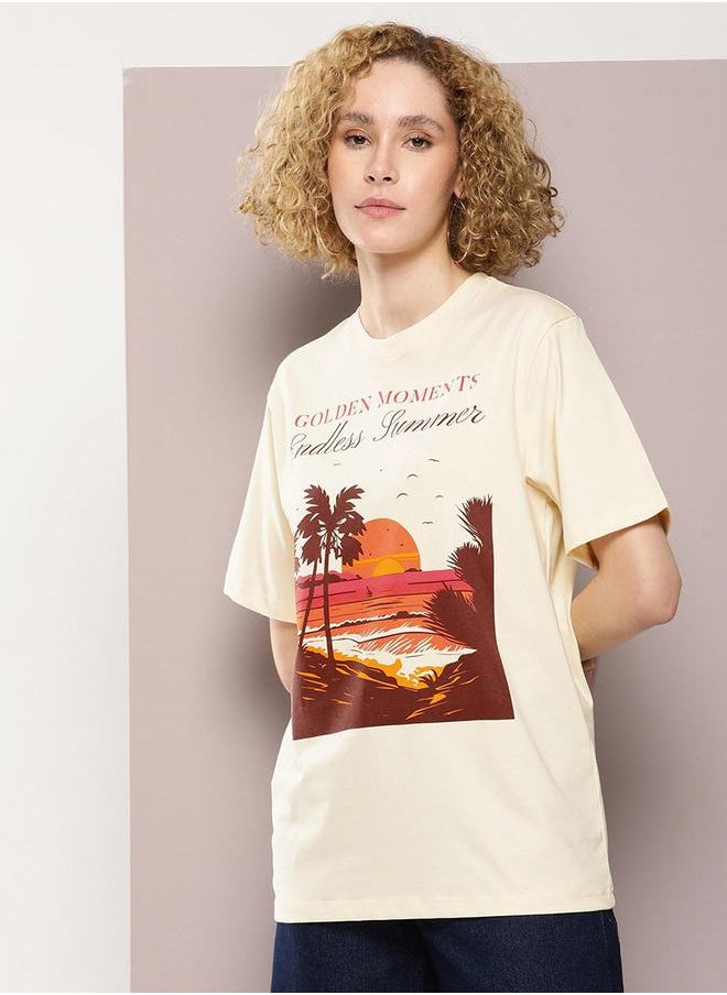 Oversized Endless Summer Graphic Print T-Shirt - pzsku/Z8215EE163B95BC47229AZ/45/_/1720784707/f9ec109c-2f04-4bf2-982f-8f625ed7df6c