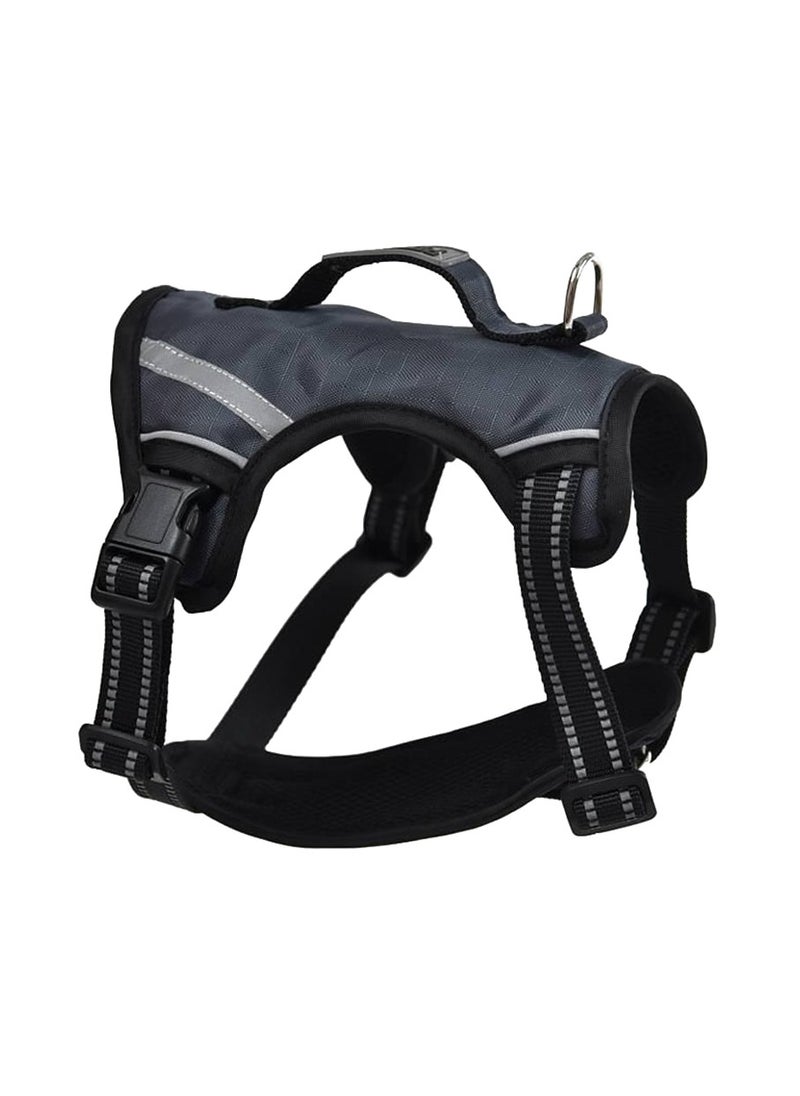 Naomi - Naomi Medium Black Harness With Reflective strip - Image 1