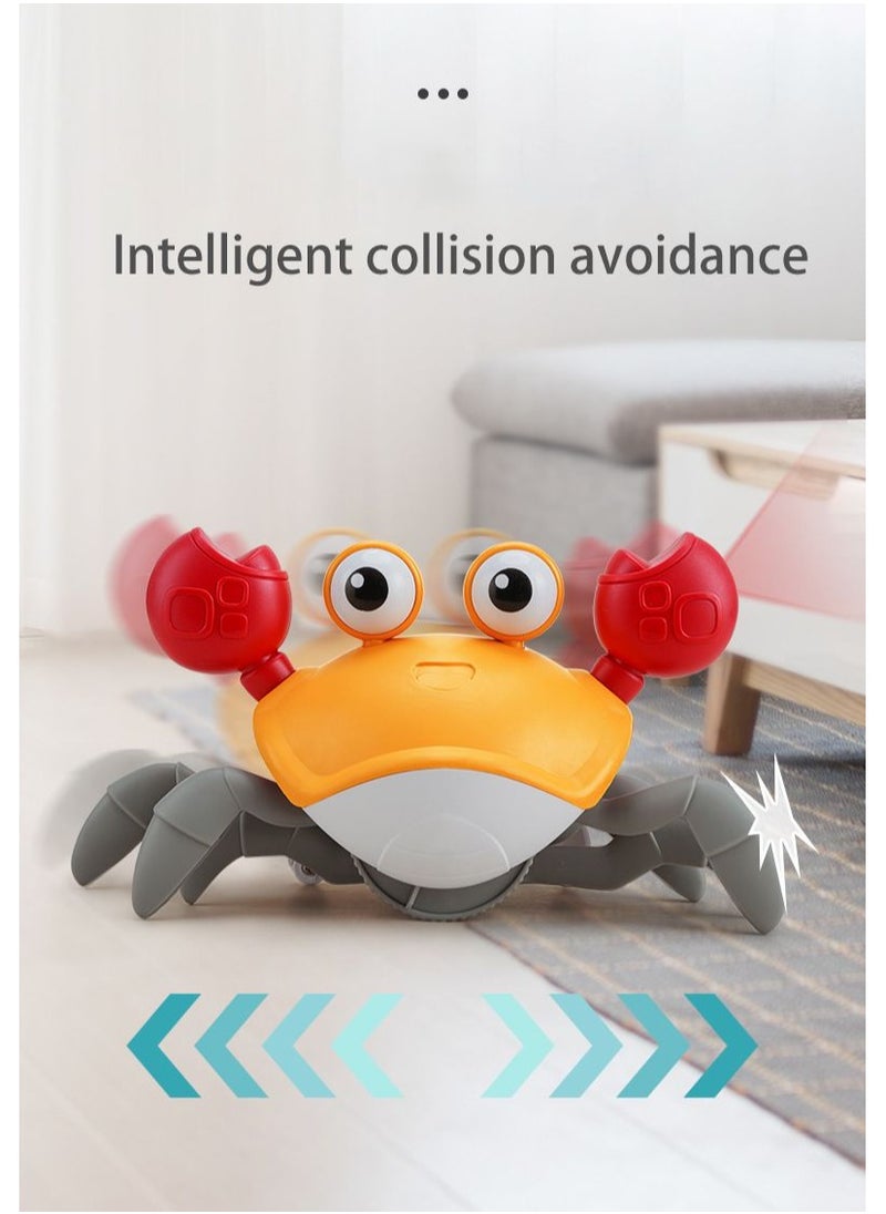 Coconut Baby Crawling Crab Baby Toy - Ultra Interactive Tummy Time Delight with Melodious Sounds and Dynamic Movement for Crawling Infants. Ideal Birthday Gifts and Entertaining Gadgets for Toddlers, Fun for Boys and Girls.  - Image 5