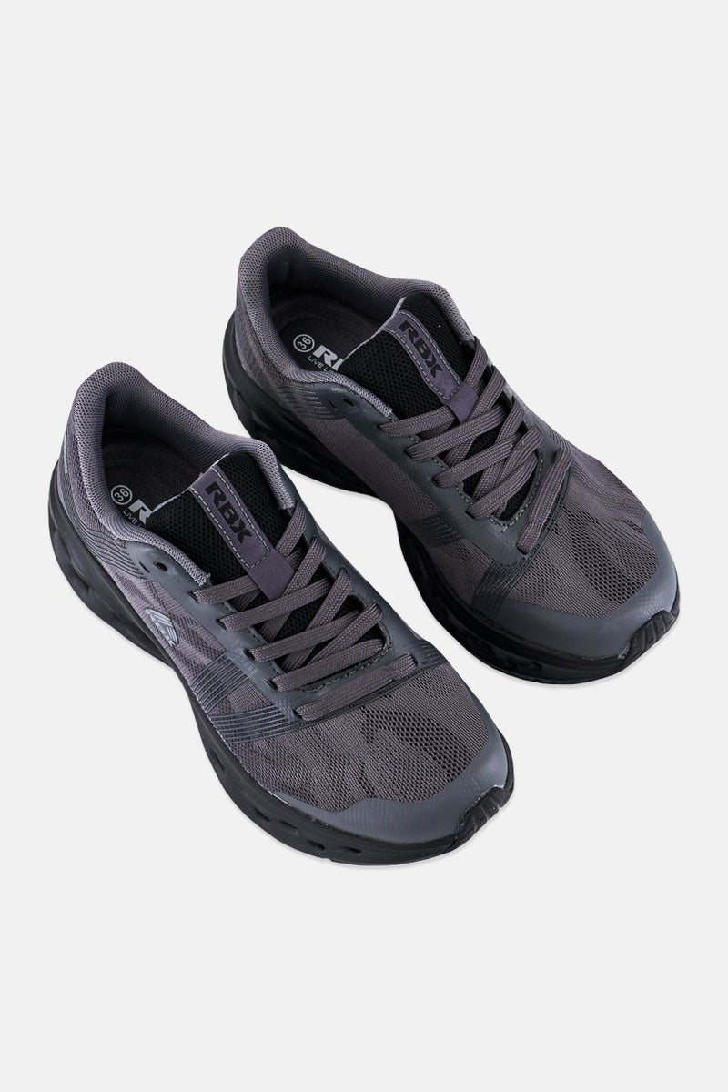 RBX Women Lace Up Hiking Shoes, Grey - Image 4