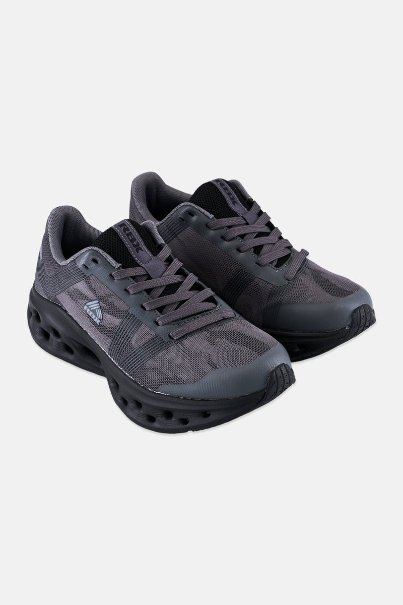 RBX Women Lace Up Hiking Shoes, Grey - Image 1