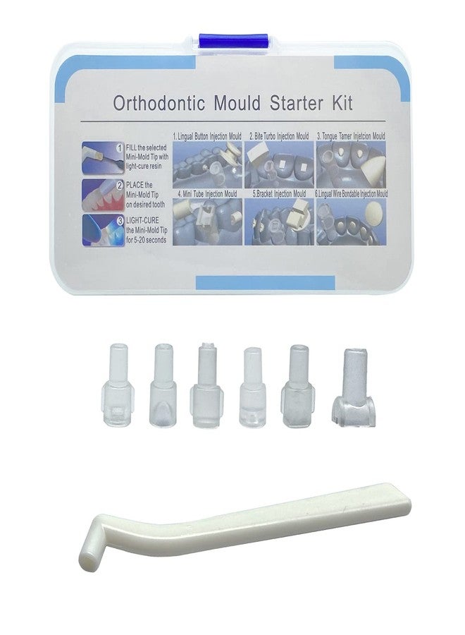 SeeFDENT 1 set Dental Orthodontic Mould Starter Kit Mini Forming Mold Injection Moulds Dentist Orthodontic Accessory - Image 1