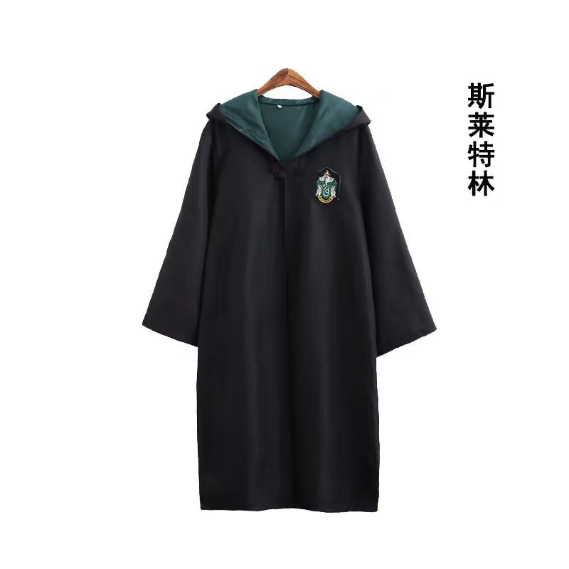 Harry Potter Cosplay Costume - Hogwarts Wizard Robe for Kids, Gryffindor School Uniform with Magic  Cloak