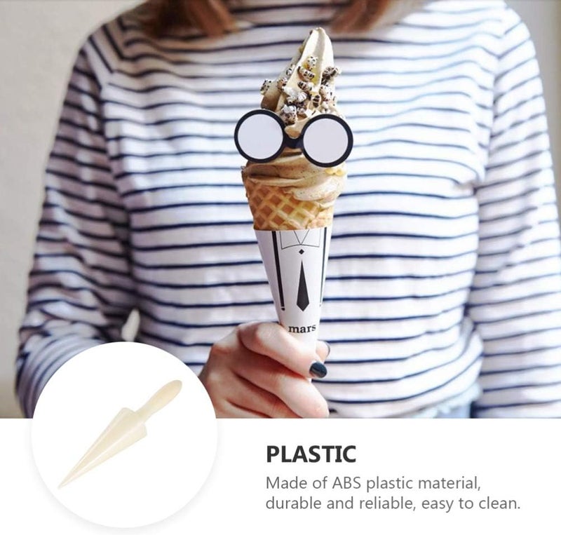woobles 3 pcs Ice Cream Cone Mold Plastic Egg Roll Omelet DIY Maker Kitchen Baking Tool - Image 5