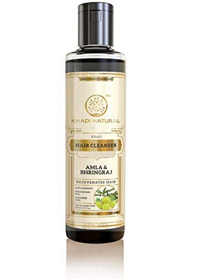 Natural Herbal Amla Bhringraj Shampoo/Cleanser 210Ml