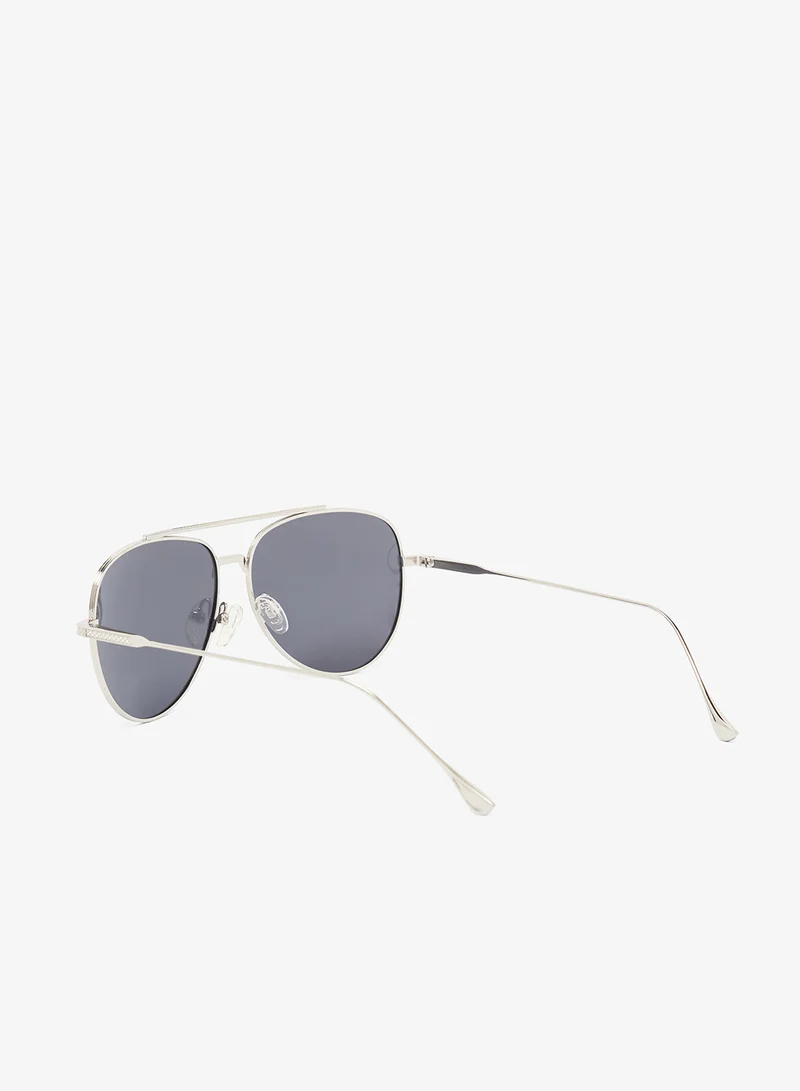 Robert Wood Polarized Lens Aviator Sunglasses