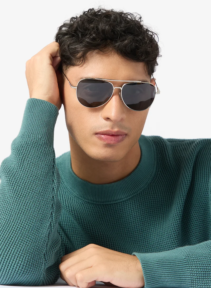 Robert Wood Polarized Lens Aviator Sunglasses