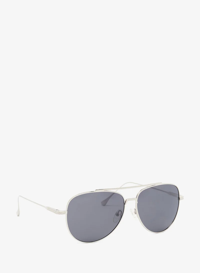 Robert Wood Polarized Lens Aviator Sunglasses
