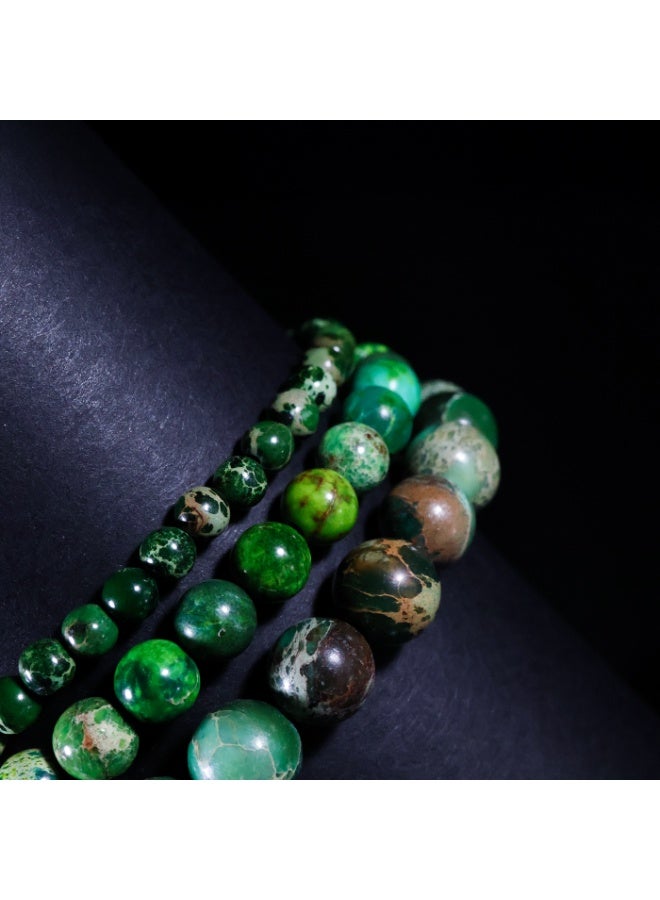 OZO DESIGN Emerald Imperial Jasper Bracelet - Image 4