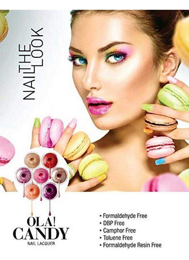 Ola Candy - Sterling Silver By Ola! Candy Shimmer Shenanigans Collection 5 Free Long Lasting High Shine And Chip Resistant French Formulation 15 Ml 1 Unit - Image 1