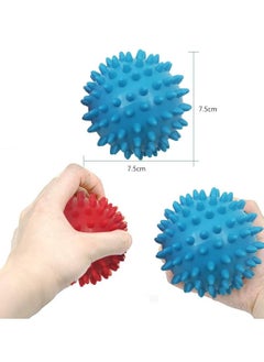 NIBEMINENT Massage Ball Deep Tissue and Relaxation Mobility Spiked for Myofascial Textured to Relieve Foot Pain 2 units  - Image 5