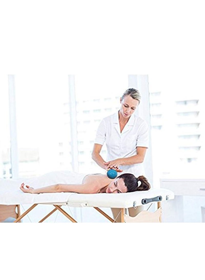 NIBEMINENT Massage Ball Deep Tissue and Relaxation Mobility Spiked for Myofascial Textured to Relieve Foot Pain 2 units - Image 4