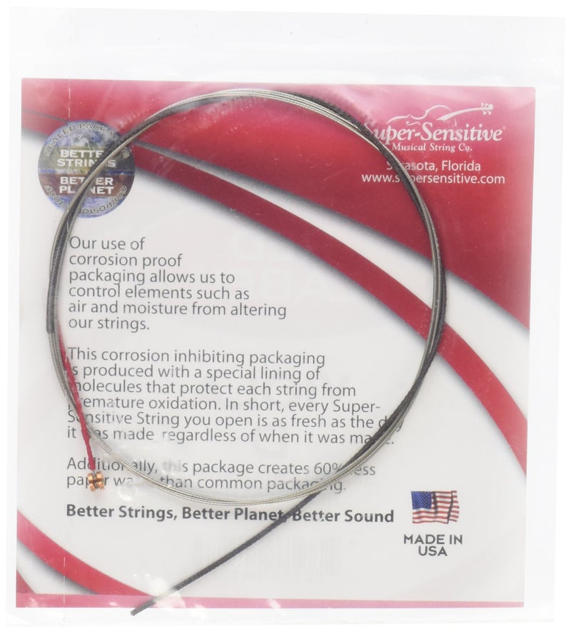 Super Sensitive Red Label 4127 Viola D String, Standard - Image 2