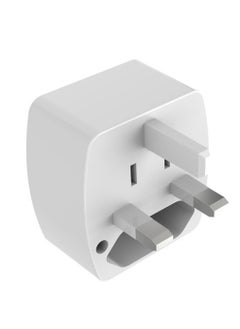 LDNIO Z4 Universal Plug Adapter ABS VO With UK/EU/US/AU Pin & 2 Universal Socket (6A) - White  - Image 1