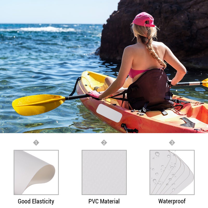 6pcs Kayak Repair Subsidy Inflatable Canoe Repair Patch Inflatable Boat PVC Repair Tape - Image 2