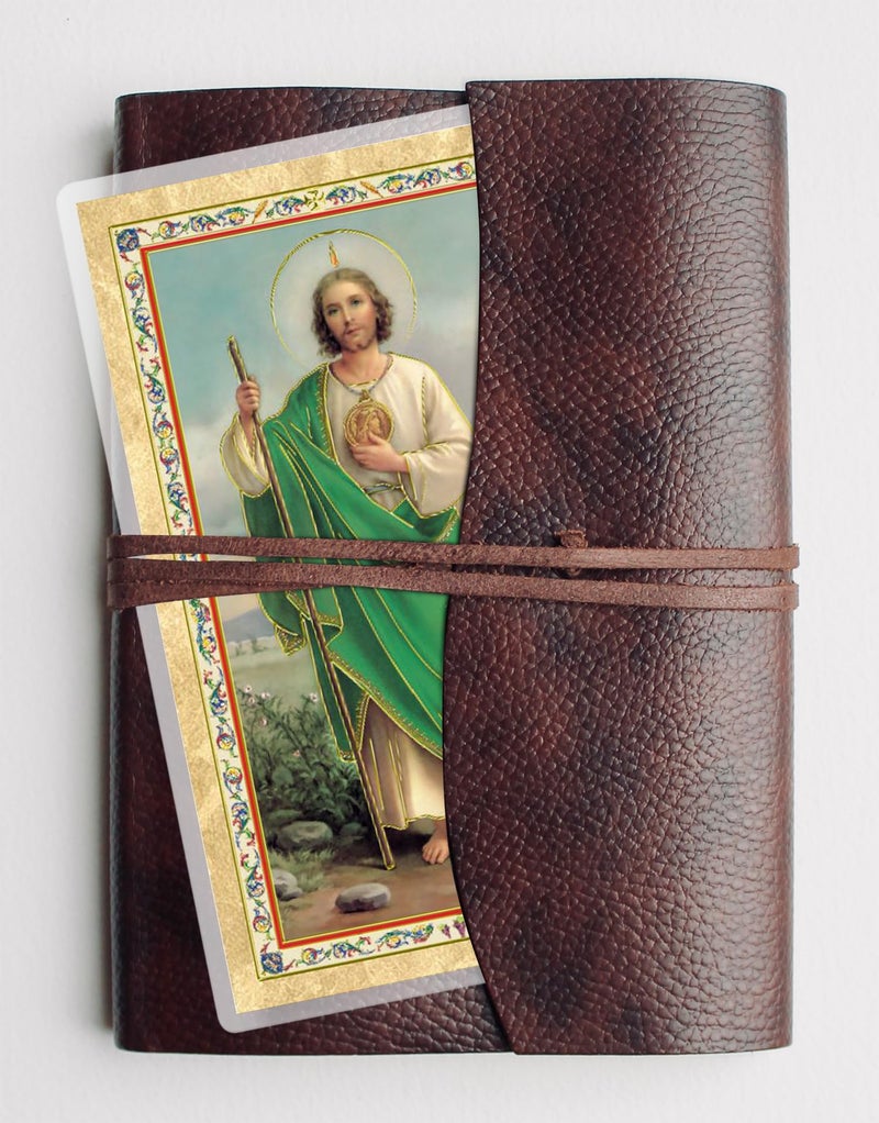 Trendzeen Laminated Saint Jude Prayer Card - Pocket Token, The Lord's Prayer - St Jude Thaddeus Token, Holy Card for Devotion - Patron Saint of Lost Causes Theme Set - 3 Items - Image 3