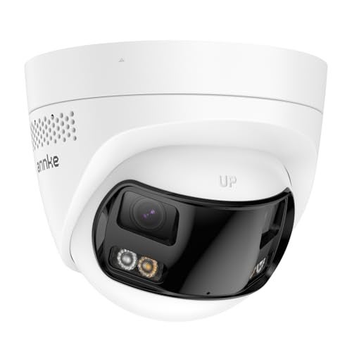 ANNKE FCD600 PoE Security Camera Outdoor with Dual Lens 180° Filed of View, 6MP IP Surveillance Camera Support Color Night Vision, Person/Vehicle Detection, Two-Way Talk, Built-in SD Card Slot - Image 1