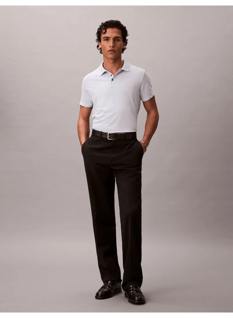 CALVIN KLEIN Cotton Sretch Slim Fit Polo Shirt