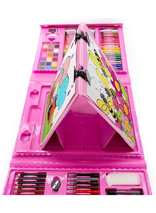 Swift 208 Pieces Double Sided Trifold Easel Art Set - Image 3