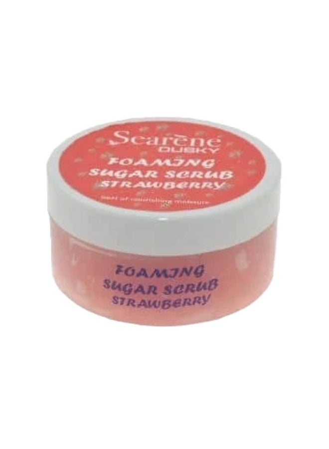 Searene Dusky Serene Dusky Strawberry Foaming Sugar Scrub 250 g - Image 2