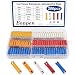 Eoppen 200Pcs Torpedo Fuses European Automotive Fuse Assortment Kit 5A 8A 10A 16A 25A for Old Style Classic Cars - Image 2