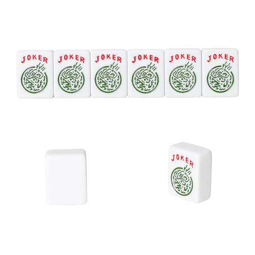 GUSTARIA 8 Pieces American Mahjong Joker Tiles Mahjong Accessories Standard Size 12Tiles Only - Image 1
