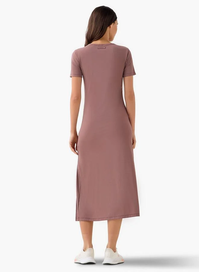 Splash Active  Long Dress with Slit Detail for Women | Best Price UAE