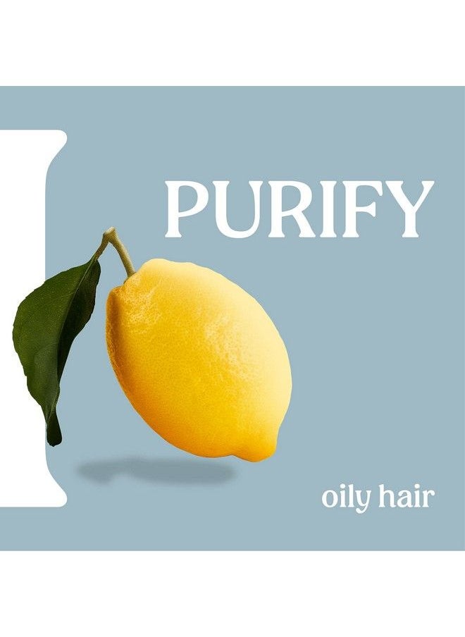 ITÍNERA - Daily Sebum Control Shampoo With Amalfi Coast Lemon (12.51 Fl Oz) For Oily Hair Vegan Friendly 95% Natural Origin Ingredients - Image 1