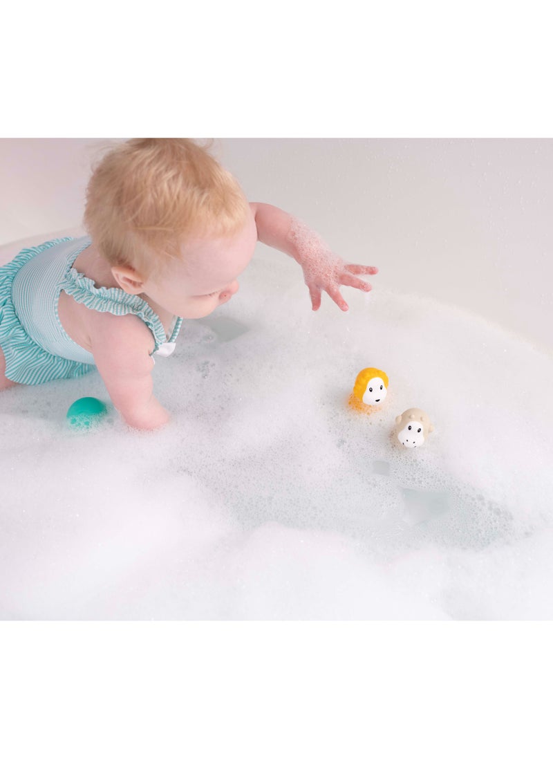 MATCHSTICK MONKEY - Bathtime Wobblers Lion & Giraffe - Image 1