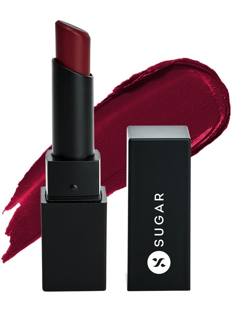 SUGAR Cosmetics  Longwear Matte Lipstick - 14 Red Herring 3.2 gms - Image 1