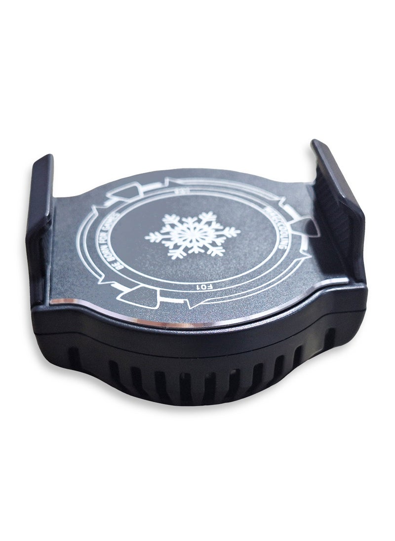 High-Powered Phone Cooling Large Screen F01 (RGB) Semiconductor Mobile Phone Cooler Radiator with Magnetic Attachment & Clip Design , 4500 PRM high speed fan for instant cooling