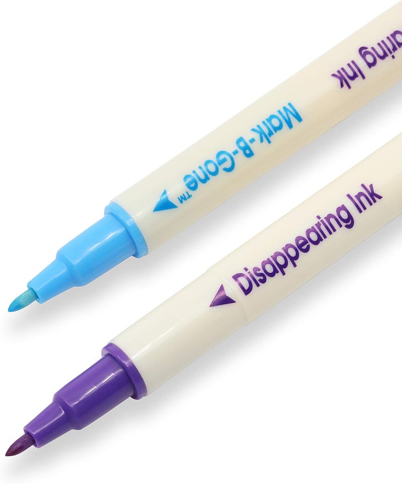 Dritz 673-60 Dual Purpose Marking Pen, Blue & Purple - Image 1
