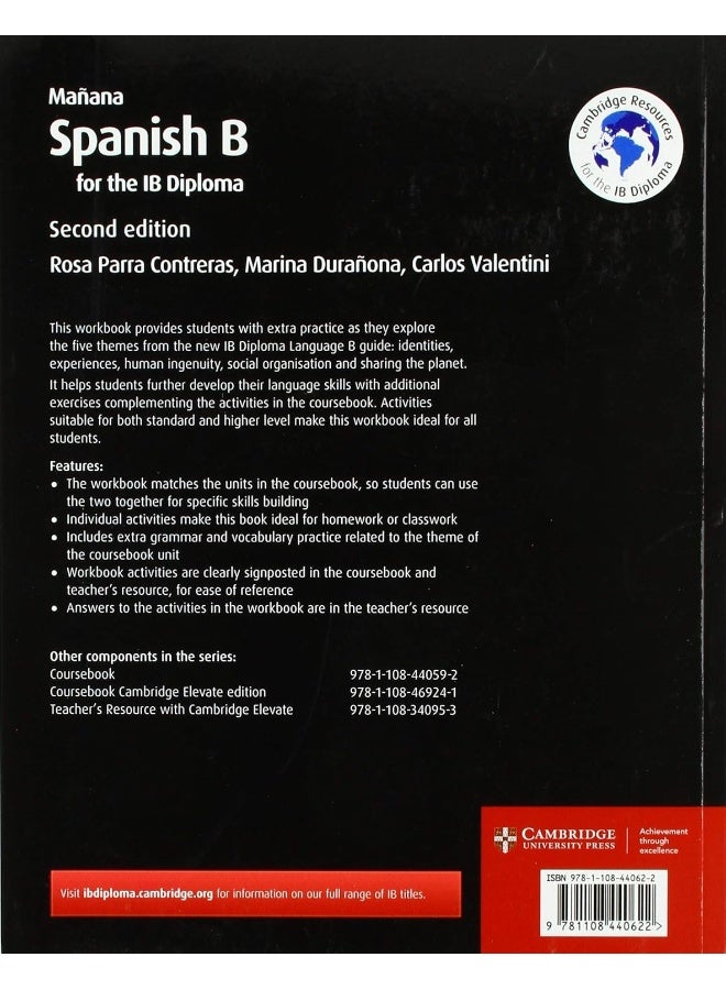 Cambridge University Press Mañana Workbook: Spanish B for the IB Diploma  - Image 2