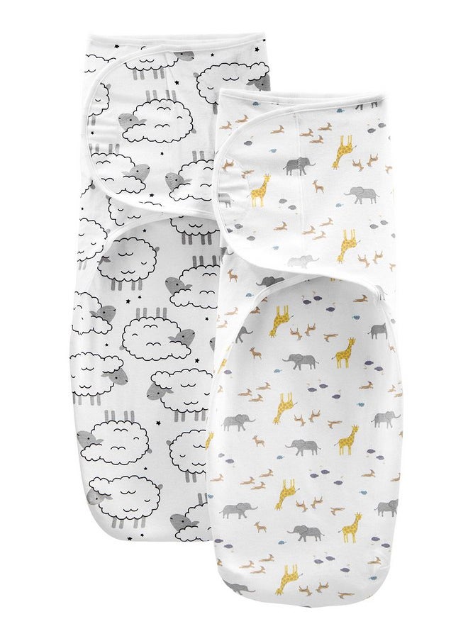 Simple Joys by Carter's - Simple Joys by Carter's Baby 2-Pack Swaddle Blankets - Image 1