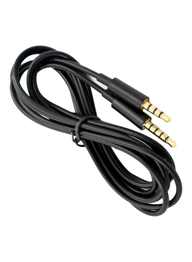 Male To Male Audio Cord Wire Headset Splitter For Astro A10 Black - Image 1