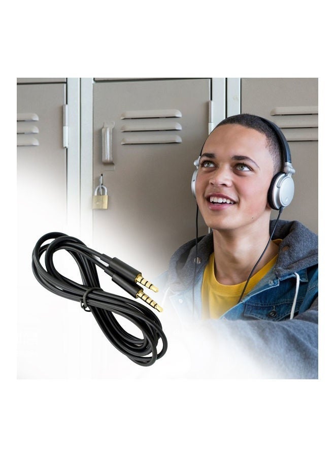 Male To Male Audio Cord Wire Headset Splitter For Astro A10 Black - Image 5