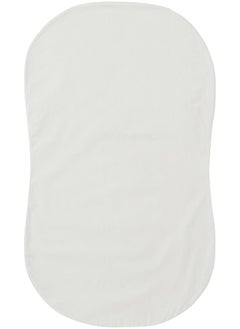 Halo Halo Bassinest Fitted Sheet, 100% Cotton, Super Soft Bassinet Sheet for Baby Boys, Girls and Unisex, Breathable and Lightweight Mattress Pad Cover, Grey  - Image 1