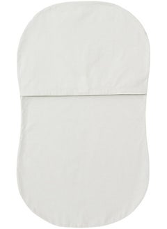 Halo Halo Bassinest Fitted Sheet, 100% Cotton, Super Soft Bassinet Sheet for Baby Boys, Girls and Unisex, Breathable and Lightweight Mattress Pad Cover, Grey  - Image 2
