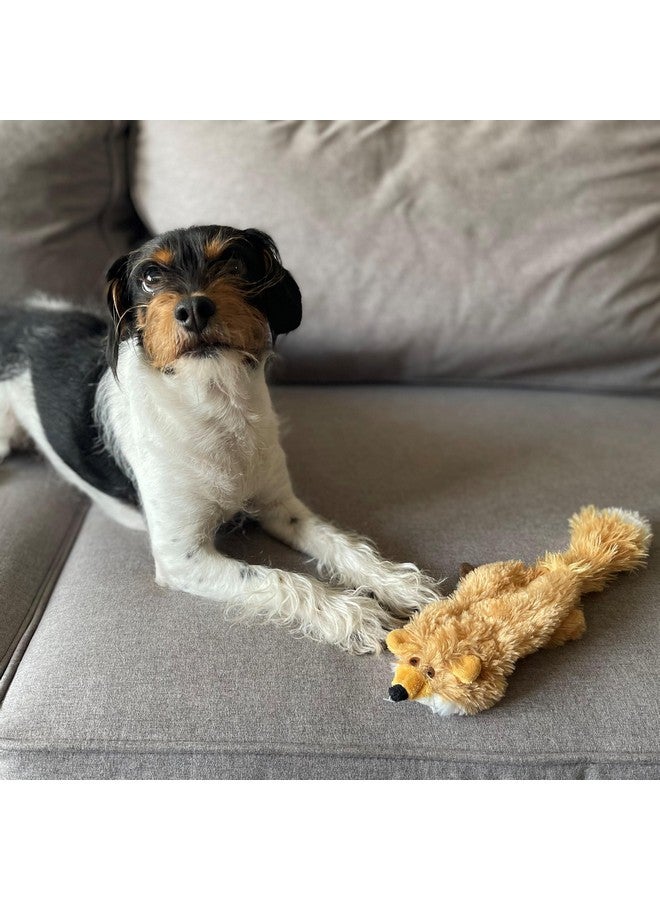 SPOT Mini Skinneeez Fox- Stuffless Dog Toy with Squeaker-No Stuffing Squeaky Dog and Puppy Toys, Unstuffed Chew Toy for Small & Medium Breeds, 1pc - Image 4