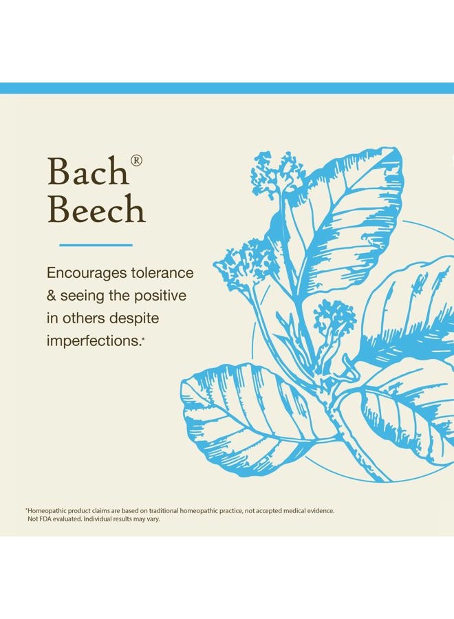 Bach Bach Original Flower Remedies, Beech - Be More Tolerant - Natural Homeopathic Flower Essence for Emotional Balance - Vegan, Gluten Free, Sugar Free - 20mL Dropper  - Image 3