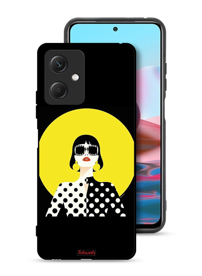Tolwak غطاء حماية Xiaomi Redmi Note 12 فن الفتاة الأنيقة - Image 1