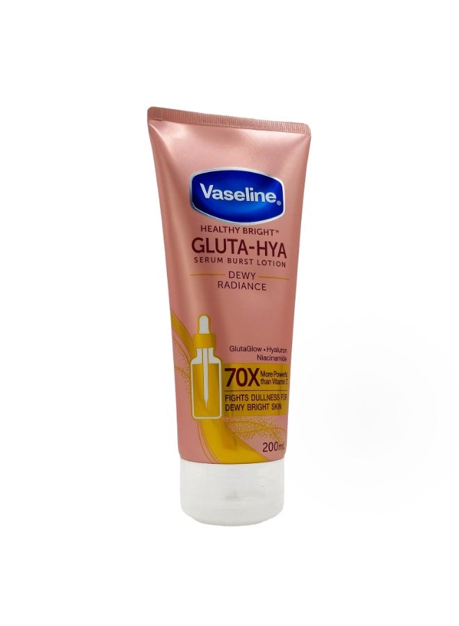 Vaseline Gluta-Hya Serum Burst Lotion Dewy Radiance 200ml - Image 1