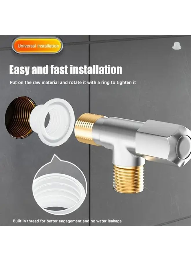100 Pcs Universal Faucet Washer Sleeve Durable Plastic Seal For Hot And Cold Water Pipes Easy Installation - Image 2