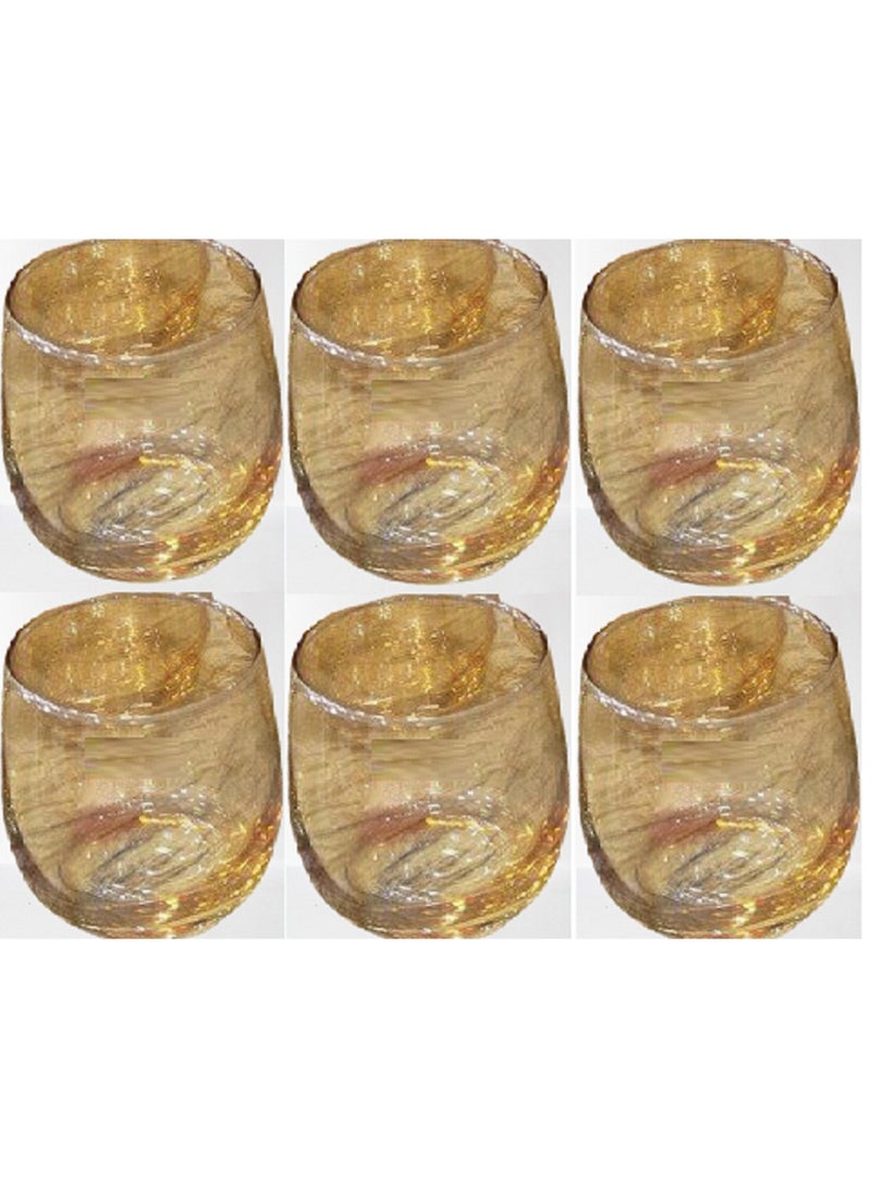 Glass Water Pitcher Set with 6 Cups for Home Kitchen Juice Jar Glass Juice Jugs Iced Tea Cups  - Image 4