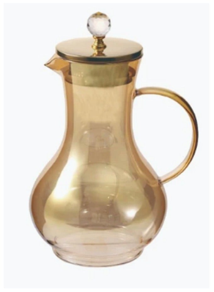 Glass Water Pitcher Set with 6 Cups for Home Kitchen Juice Jar Glass Juice Jugs Iced Tea Cups  - Image 3