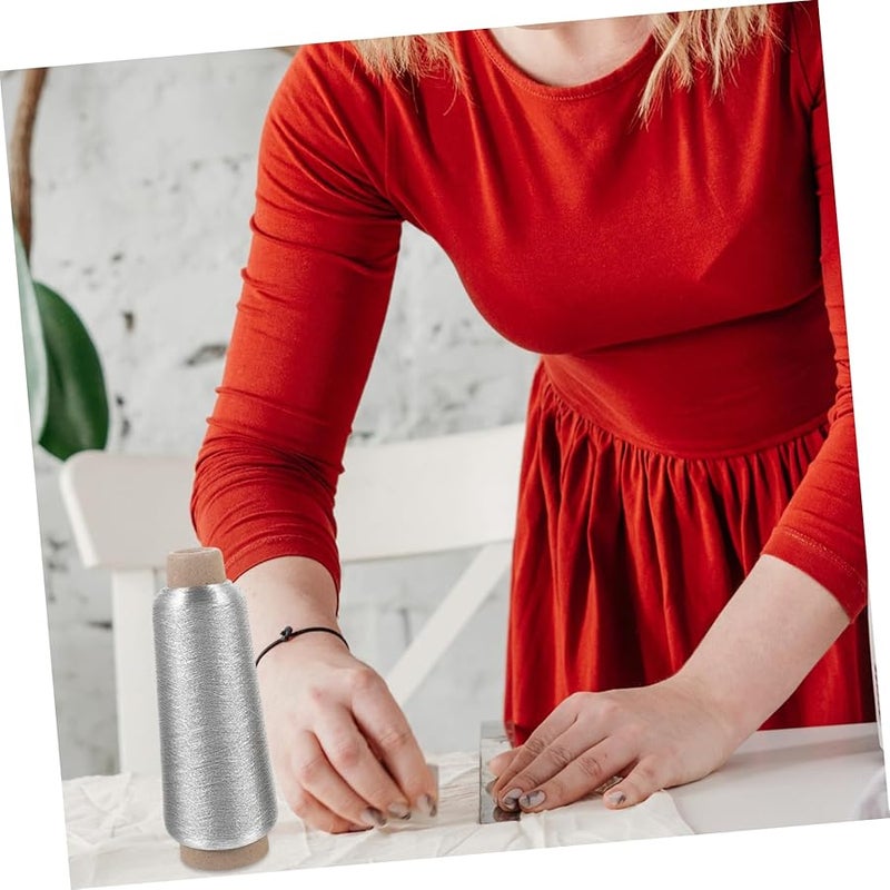 خيوط تطريز معدنية DIYEAH 4 لفات ذهبية فضية نحاسية برونزية للحرف اليدوية والتطريز المتقاطع واللحف - Image 5