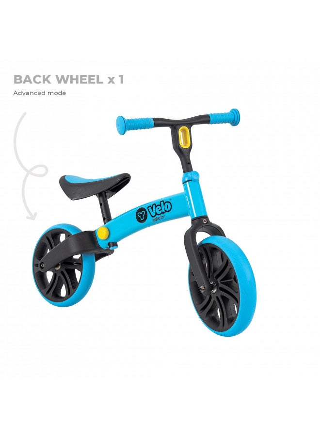 Yvolution Yvolution Y Velo Junior Toddler Balance Bike | 9 Inch Wheel No-Pedal Training Bike for Kids Age 18 Months to 3 Years (Blue).  - Image 3