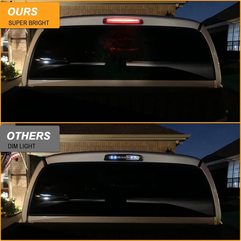 R&F Auto LED Third Brake Light for 1997-2011 Dakota - Red Clear Lens - Image 5