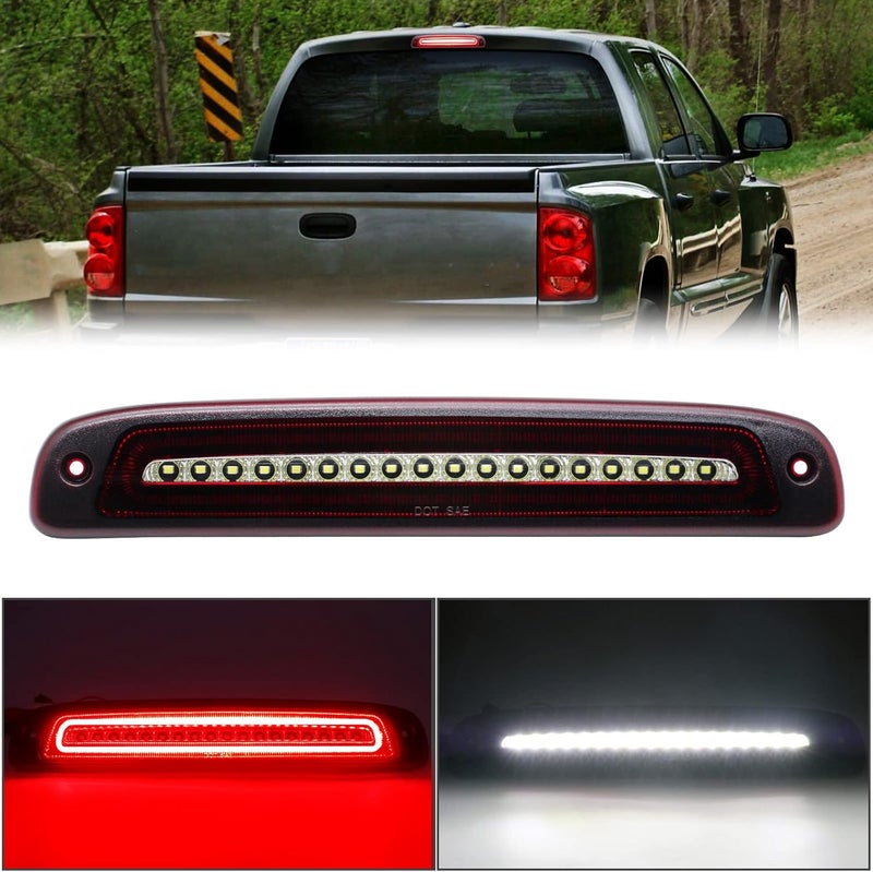 R&F Auto LED Third Brake Light for 1997-2011 Dakota - Red Clear Lens - Image 1